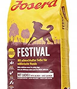 JOSERA Festival, Hundefutter mit leckerem Soßenmantel, Super Premium Trockenfutter für ausgewachsene Hunde, 1er Pack (1 x 15 kg)