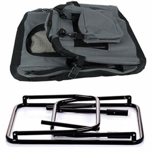 EUGAD Hundebox faltbar Hundetransportbox Auto Transportbox Reisebox Katzenbox 0112HT – Bild 5