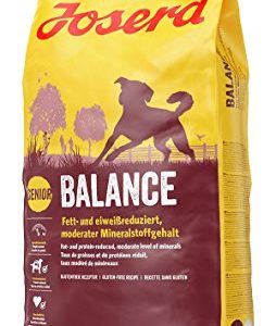 JOSERA Balance, fett- und eiweißreduziertes Hundefutter für Senioren, glutenfrei, Super Premium Trockenfutter für ältere Hunde, 1er Pack (1 x 15 kg)