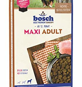 bosch HPC Maxi Adult | Hundetrockenfutter für ausgewachsene Hunde großer Rassen (ab 25 kg), 1 x 15 kg